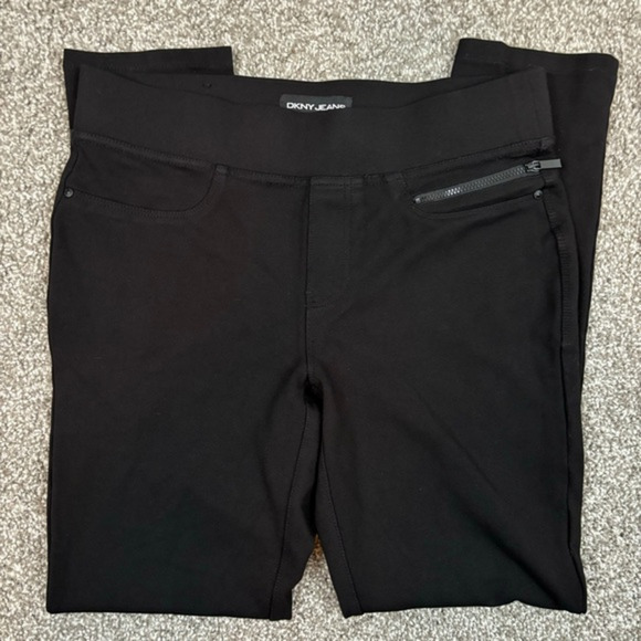DKNY Jeans Black Pants Sz S - Picture 1 of 6